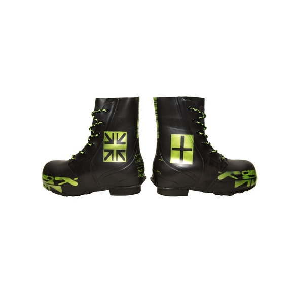 Vintage Aphex Twin Bunny Rave Boots by Digital Trenches main image 6